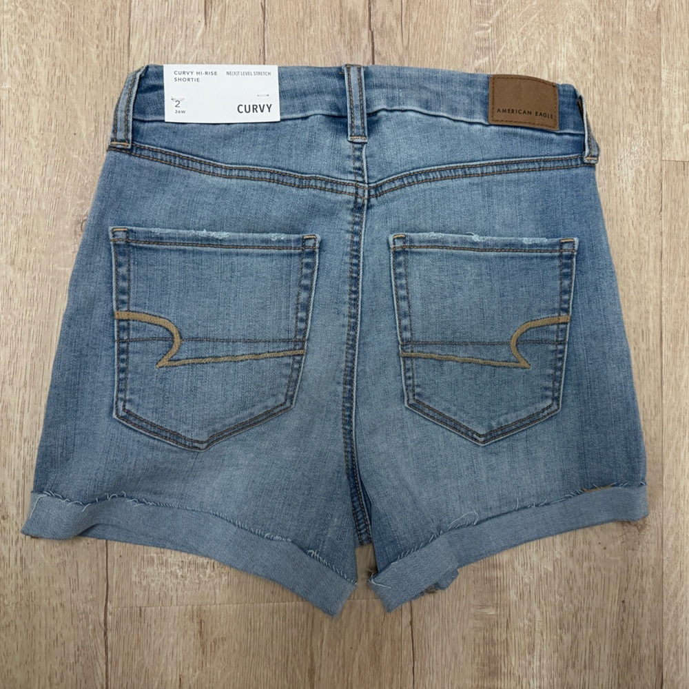 American Eagle Curvy High-Rise Shortie